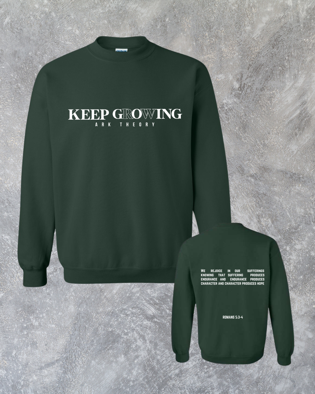 Keep Going, Keep Growing Crewneck