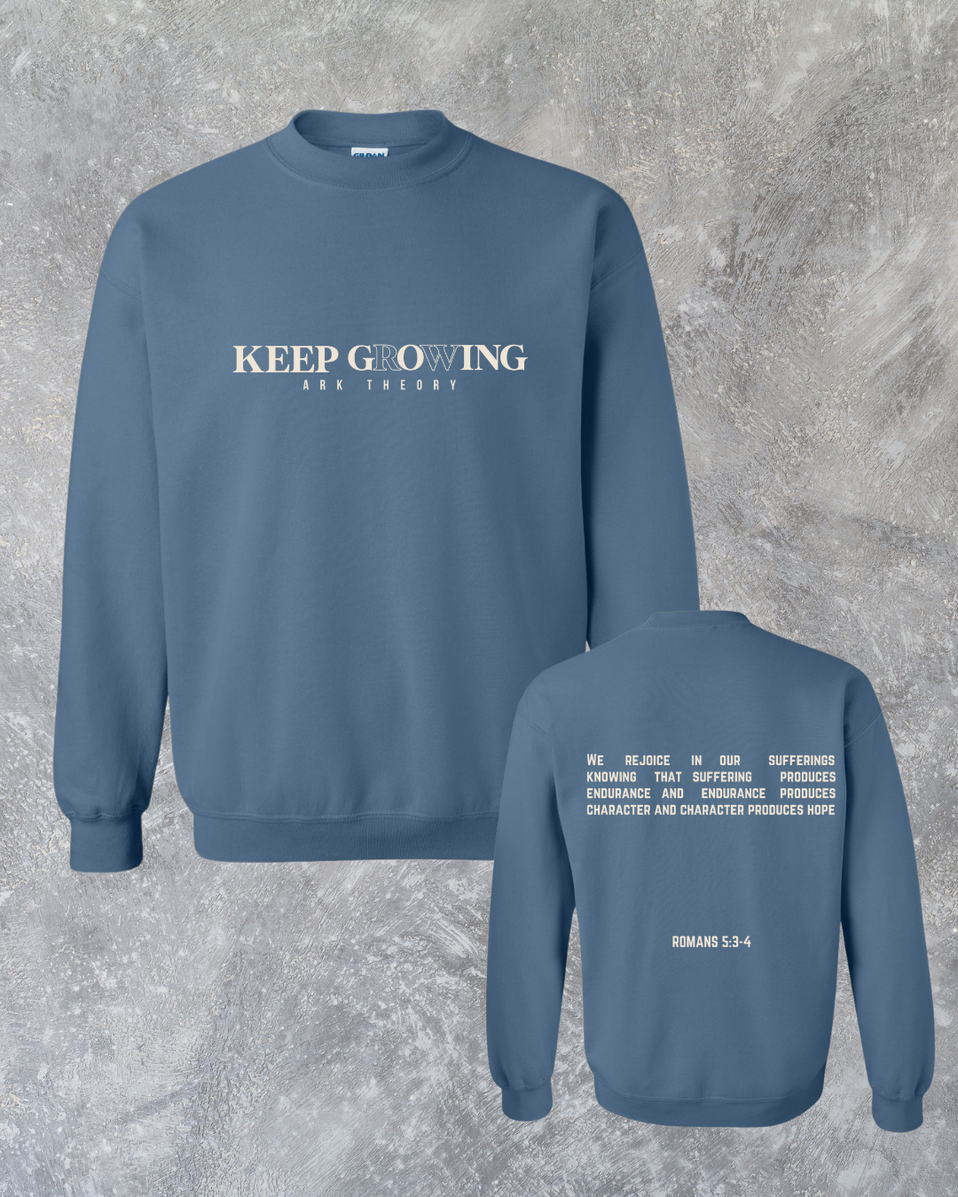 Keep Going, Keep Growing Crewneck